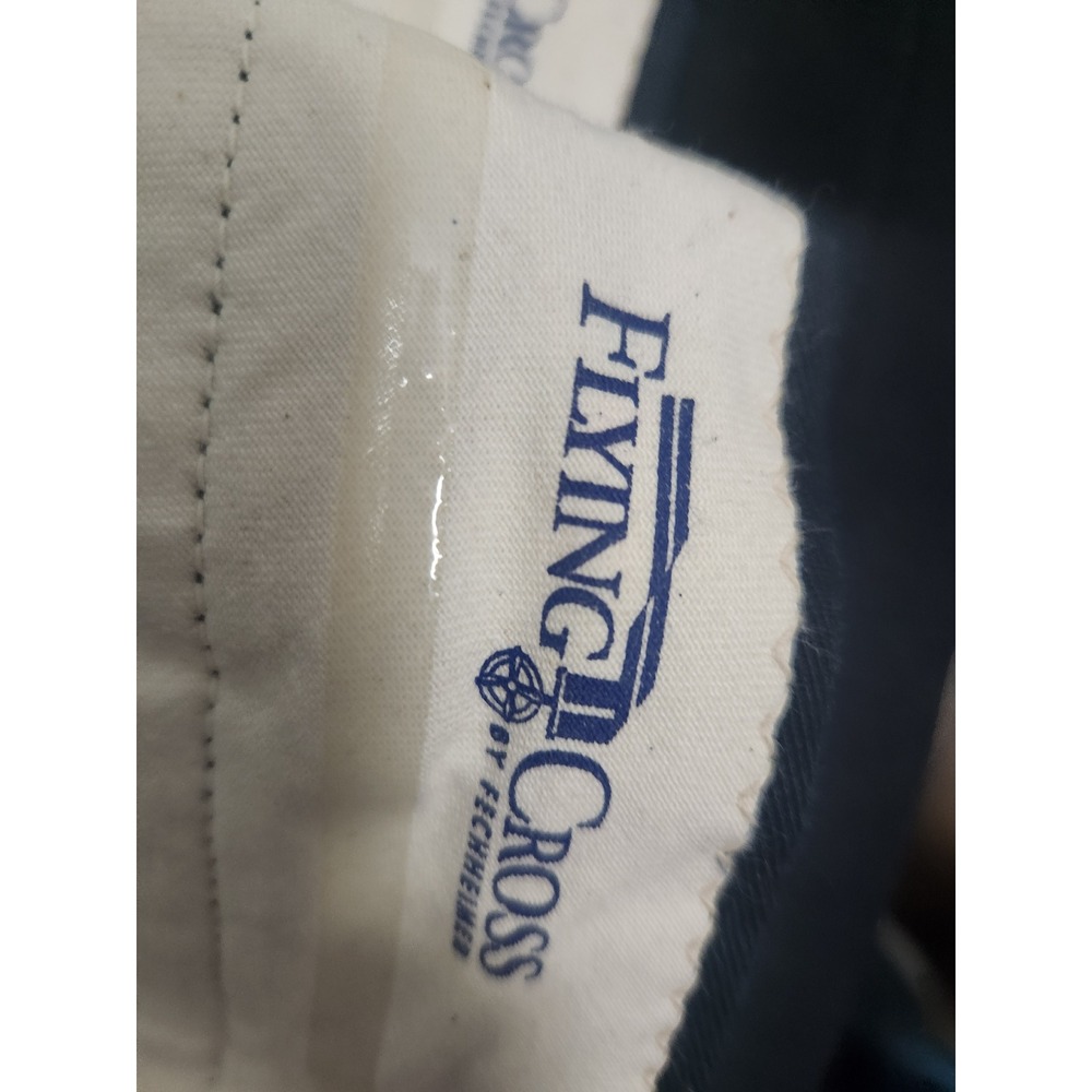 Flying Cross Mens Navy Blue Cotton Station Work Uniform Pants 74200 Size 40-REG - Picture 3 of 5